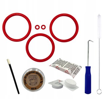 Zestaw naprawczy ekspresów uszczelki do DeLonghi AEG Whirlpool + akcesoria - Rege Parts