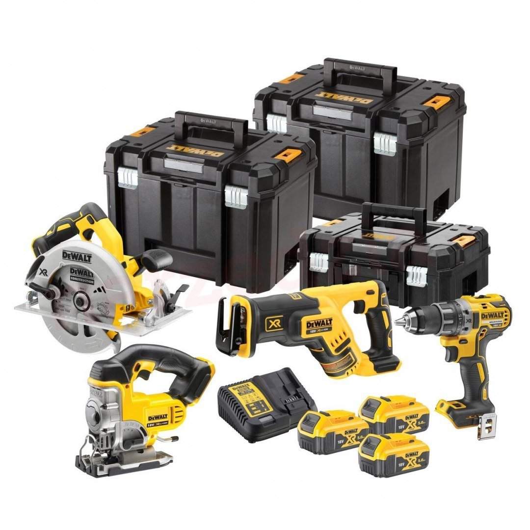 Zestaw Narzędzi 18V Dcd791+Dcs570+Dcs331+Dcs367 3*5.0Ah Dewalt-Zdjęcie-0