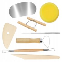 Zestaw Narzędzi Do Modelowania Gliny Rzeźbienia W Glinie 8 Szt