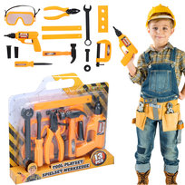 Zestaw narzędzi majsterkowicza dla dzieci EDDY TOYS 13el Eddy Toys