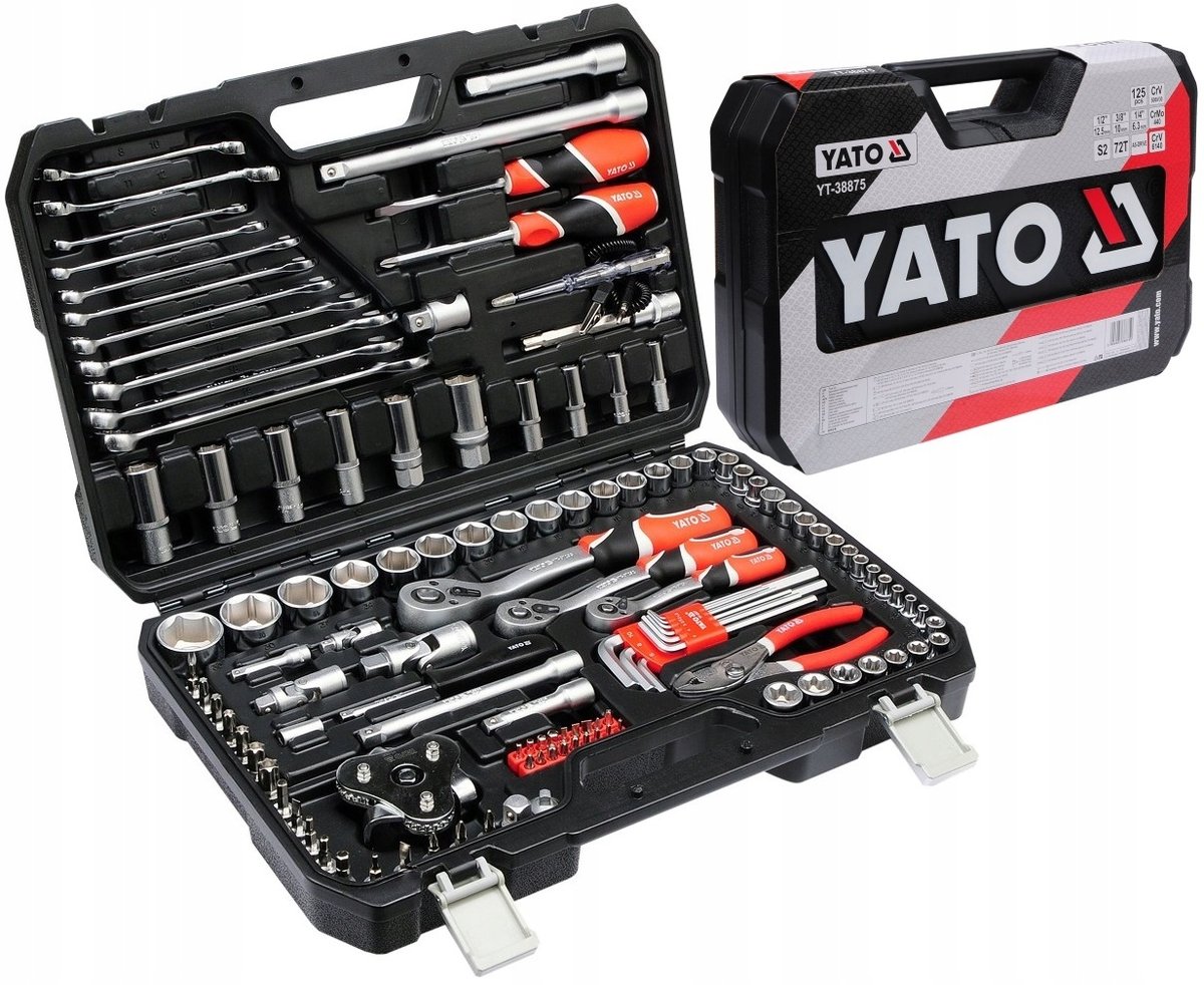 Zestaw narzędzi YATO 38875, 126 szt