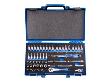 Zestaw nasadek KING TONY 2550MRV, 1/4', 6-kątne, 4-14 mm, E4-E8, HEX, TORX, PH