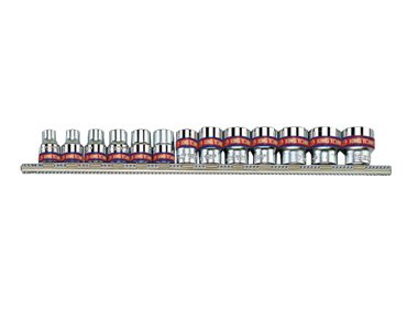 Zestaw nasadek KING TONY 3013SR, 3/8'',12-kątne, 1/4''-13/16''