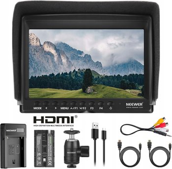 ZESTAW NEEWER monitor polowy F100 7"HD Video Assistent IPS 1280x800 2600mAh - Inny producent