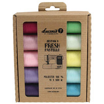 Zestaw nici Łucznik: Fresh Pastello Maxi Łucznik