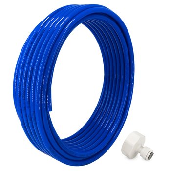 Zestaw Niebieski Wężyk 5m, Redukcja 3/4-1/4 - Aqualogis