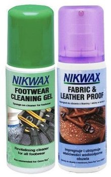 Zestaw Nikwax tkanina/skóra + żel czyszczący - NIKWAX