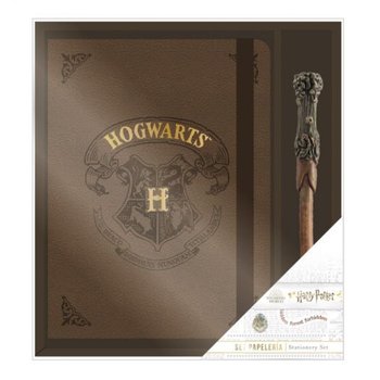 Zestaw notes i długopis Harry Potter Hogwarts - produkt licencyjny - Kemis - House of Gadgets