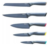 Zestaw Noży Tefal Fresh Kitchen W Drewnianym Bloku 20/20/15/12/9 cm 6el.