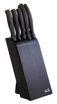 Zestaw noży w bloku FISKARS Kitchen Devils, 5 elementów, stal nierdzewna - Fiskars
