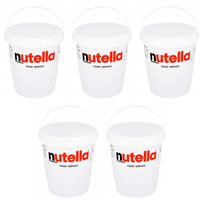 Zestaw Nutella wiadro krem do smarowania orzechowy xxl 5x3kg - Ferrero Ferrero