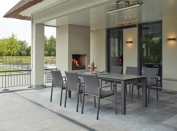 Zestaw Obiadowy 4-8 Os. Concept Sense Lava - Life Outdoor Living