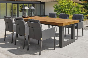 Zestaw Obiadowy 6 Os. Nevada Caribean Lava - Life Outdoor Living