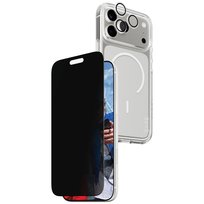 Zestaw ochronny 3w1 PanzerGlass Privacy do iPhone 17 Pro Max