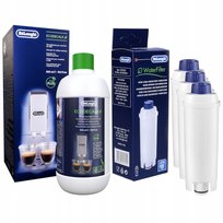 Zestaw Odkamieniacz Do Ekspresu Delonghi Ecodecalk, 500 Ml + Filtr Ser3017 Dlsc002, 3 Szt.