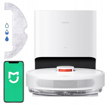 ZESTAW ODKURZACZ ROBOT MOPUJĄCY SPRZĄTAJĄCY FUNKCJA MYCIA XIAOMI X10 BIAŁY - Xiaomi