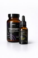 Zestaw Odporność Witamina D3 2000 IU + K2 + Ekstrakt z Czosnku | Suplement diety