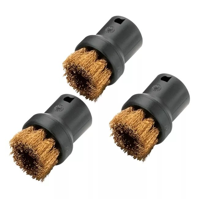 Zestaw okrągłych szczotek z mosiężną szczeciną KARCHER (2.863-061.0)