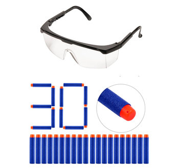 Zestaw Okulary taktyczne do Nerf + 30 strzałek - Hasbro