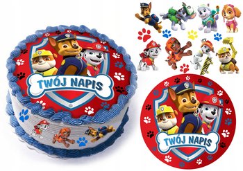 Zestaw Opłatek Na Tort Paw Psi Patrol Urodziny Y4 - Propaganda