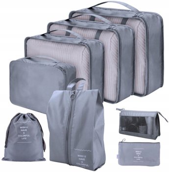 Zestaw Organizerów Podróżnych x8 | Walizki, Torby, Szafy - Edibazzar