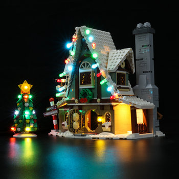 Zestaw oświetlenia LED do klocówk Domek elfów 10275 Creator - Brick Expert