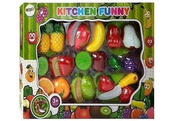 Zestaw Owoców Na Rzepy Do Krojenia - Lean Toys