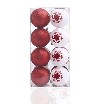 Zestaw ozdób choinkowych Cherry – Biało-Czerwony (16 elem) DecoKing - FLHF