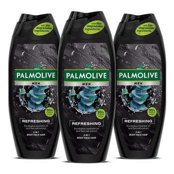 Zestaw PALMOLIVE MEN żel pod prysznic męski 3x500 ml - Palmolive