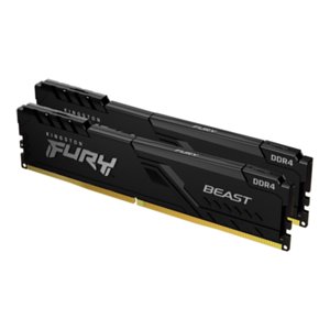 Zestaw pamięci do komputera stacjonarnego Kingston FURY Beast 32 GB (2 x 16 GB) 3200 MHz DDR4 CL16 KF432C16BBK2/32 - Kingston