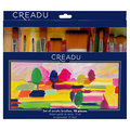 Zestaw pędzli do akrylu, Creadu, 10 szt. - Creadu