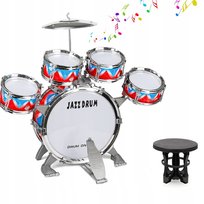 Zestaw perkusyjny JAZZ DRUM 10ci