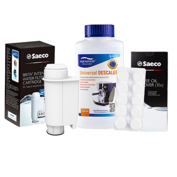 Zestaw PHILIPS SAECO INTENZA+ - Filtr CA6702 , UniDec 250 ml, CA6704/60 - Aqualogis
