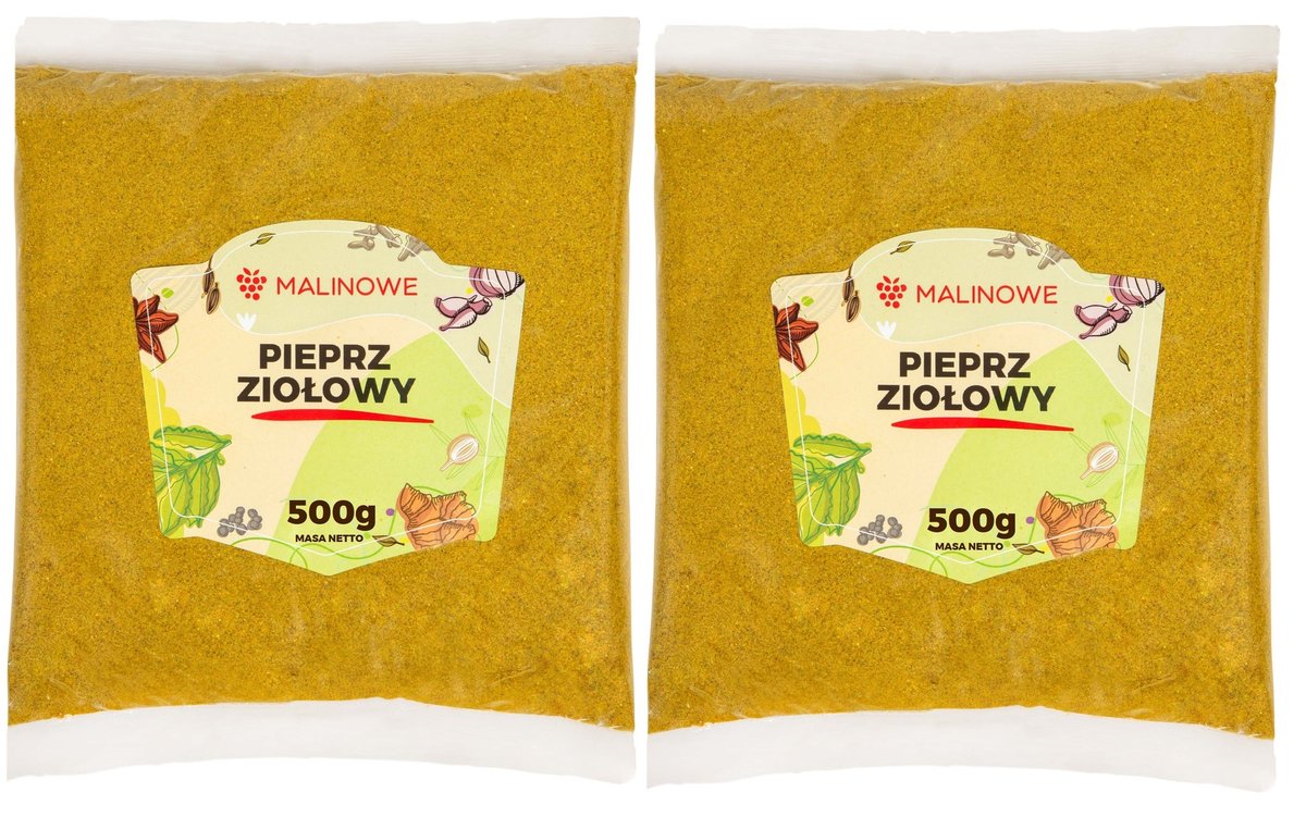 Zestaw Pieprz Ziołowy 2x500g Malinowe Sklep Empik Com