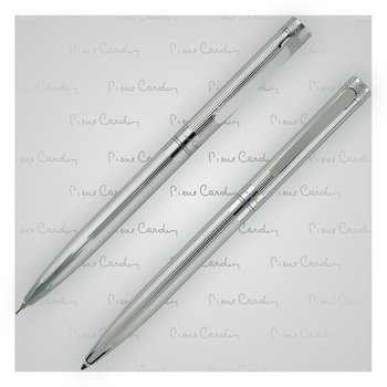 Zestaw piśmienniczy długopis i ołówek RENEE Pierre Cardin szary - Inna marka