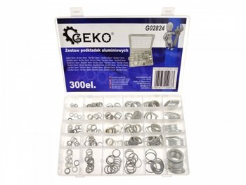 Zestaw podkładek aluminiowych 300el. (20) - Geko