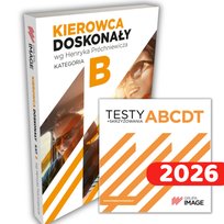 Zestaw: Podręcznik Kierowca doskonały Kategoria B + Testy 2026 (prawo jazdy) Próchniewicz Henryk