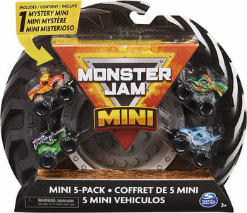 Zestaw pojazdów Monster Jam Mini Auta 5-pak - Spin Master