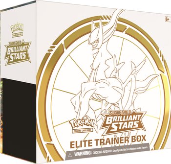 Zestaw Pokemon TCG: 9.0 Sword and Shield Brilliant Stars Elite Trainer Box