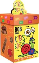 ZESTAW PREZENTOWY Bob Snail Kids Box z ZABAWKĄ i GRĄ 382 g | PRZEKĄSKI ŚLIMAK