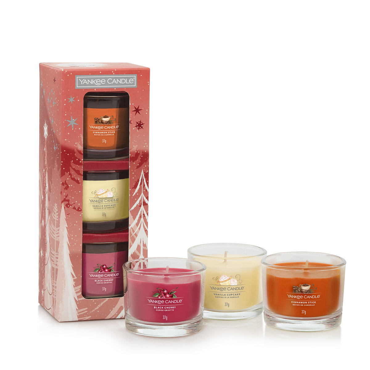Zestaw Prezentowy Bright Lights Yankee Candle 3 X Świeca Mini