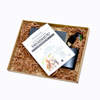 Zestaw prezentowy – Długopis Parker, Piersiówka, Brelok, Kartka - Nuevents