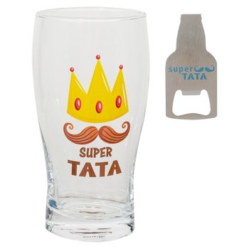 Zestaw Prezentowy, Dzień Taty, Szklanka 500 ml + Otwieracz - Empik