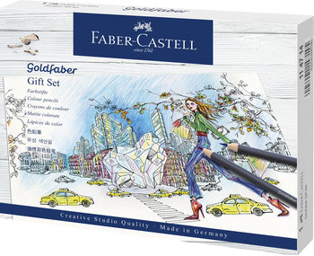 Zestaw prezentowy: Goldfaber, 21 elementów - Faber-Castell