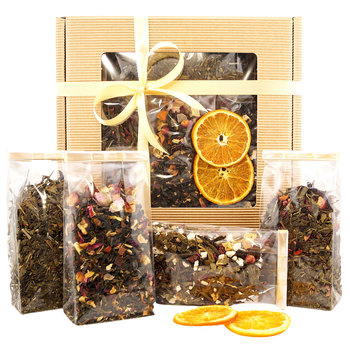 Zestaw prezentowy herbata zielona premium unitea land 200g - UniTea Land