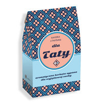 Zestaw prezentowy Torebka z herbatą dla Taty  - upominek 10 herbat smakowych na Dzień Ojca 9x5g, 1x8g - pomysł podarunek na Dzień Ojca Dzień Taty