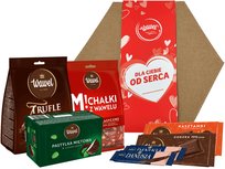 Zestaw prezentowy z dedykacją Słodycze Wawel