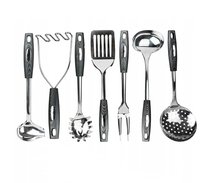 Zestaw Przyborów Kuchennych 7 El Stal Nierdzewna