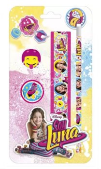 Zestaw przyborów szkolnych Soy Luna - 4 elementy - Soy Luna