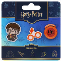 Zestaw Przypinek, Harry Potter, 3 szt. Empik